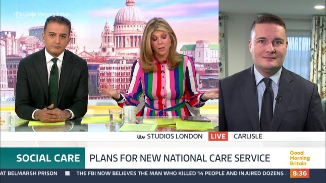 Kate Garraway confronts MP over 'unpayable debt' on one-year anniversary of Derek Draper's death