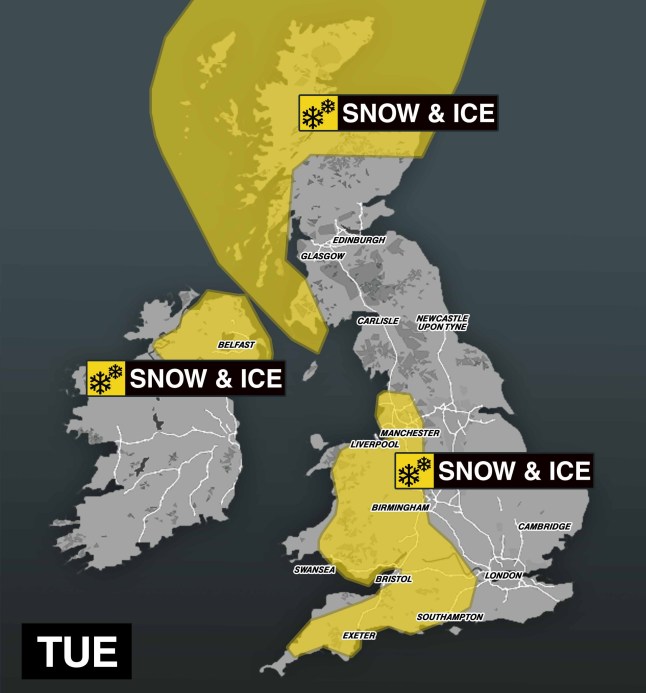 weather warning map metro