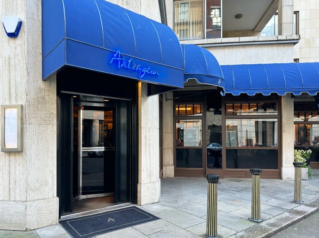 Exterior of Arlington Restaurant in London, Englnd