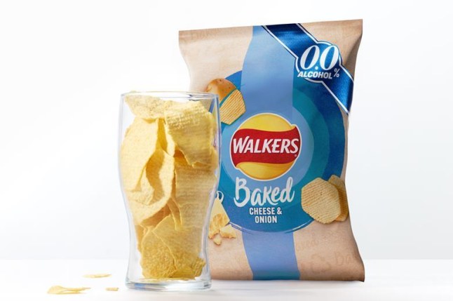 Walkers is adding 0.0% alcohol messaging to certain crisp packets