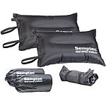 Semptec Urban Survival Technology 2er-Set selbstaufblasende Camping-Kopf- und Sitz-Kissen Semptec Urban Survival Technology Selbstaufblasende Outdoor-Sitzkissen