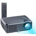 SceneLights Technologies LED-LCD-Beamer LB-9300 V2 mit Media-Player, 1280 x 800 (HD), 2.800 lm SceneLights Technologies LED-Heim-Beamer