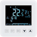 revolt Wand-Thermostat für Fußbodenheizung,LCD,Touch-Tasten Versandrückläufer revolt