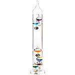 PEARL Maxi Galileo-Thermometer Deluxe groß, 37 cm PEARL Galileo-Thermometer