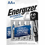 Energizer Ultimate Mignon Lithium-Batterie AA Mignon 1,5 V 4er-Pack Energizer