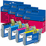 iColor Tinten-Sparset für Epson-Drucker, ersetzt 604XL BK/C/M/Y iColor Multipacks: Kompatible Druckerpatronen für Epson Tintenstrahldrucker