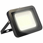 Luminea Wetterfester LED-Fluter, 8.000 Lumen, 100 Watt, IP65, 3.000 K Luminea Wasserfeste LED-Fluter (warmweiß)