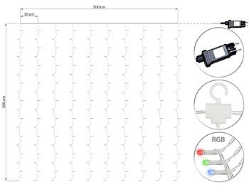 LED-Lichternetz RGB