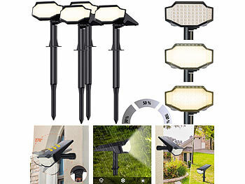 LED-Solar-Gartenleuchte