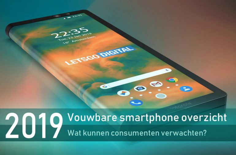 Opvouwbare smartphone overzicht 2019