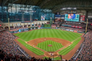 Minute Maid Park, home of the Houston Astros.