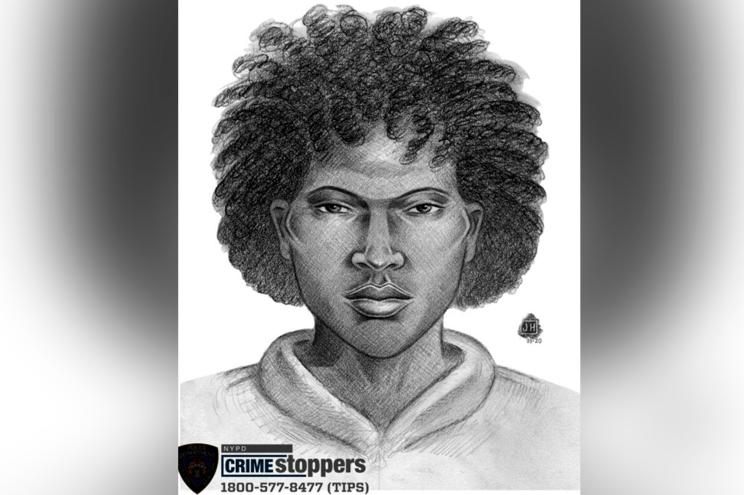 Police sketch of the suspect