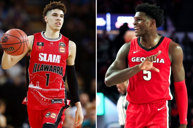 LaMelo Ball and Anthony Edwards will be selected near the top of the NBA Draft