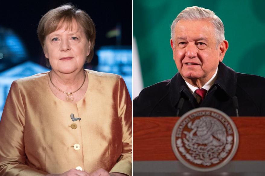 German Chancellor Angela Merkel and Mexican President Andres Manuel Lopez Obrador have spoken out against Twitter's ban of President Trump.