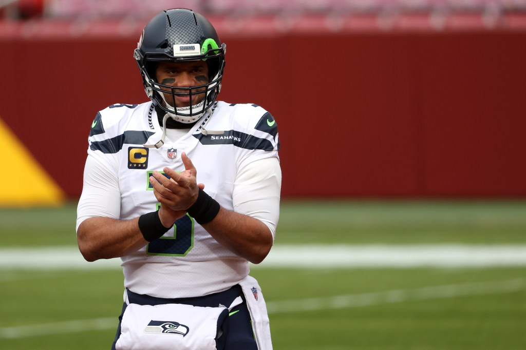 Seattle Seahawks quarterback Russell Wilson