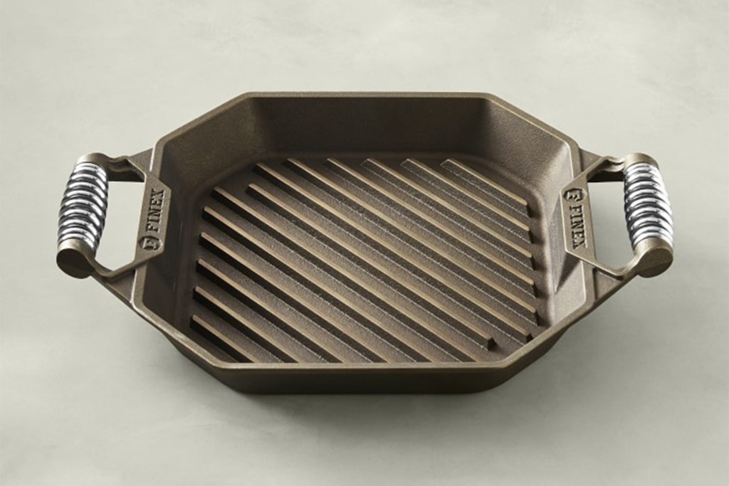 FINEX Cast-Iron Double-Handled Grill Pan