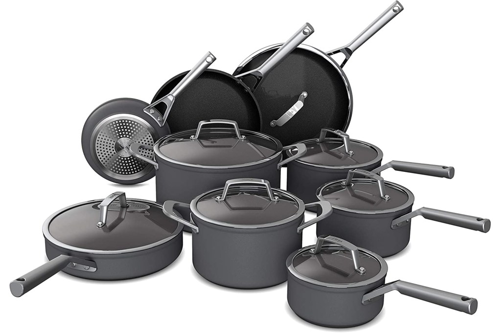 Ninja Foodi NeverStick Premium Hard-Anodized 16-Piece Cookware Set