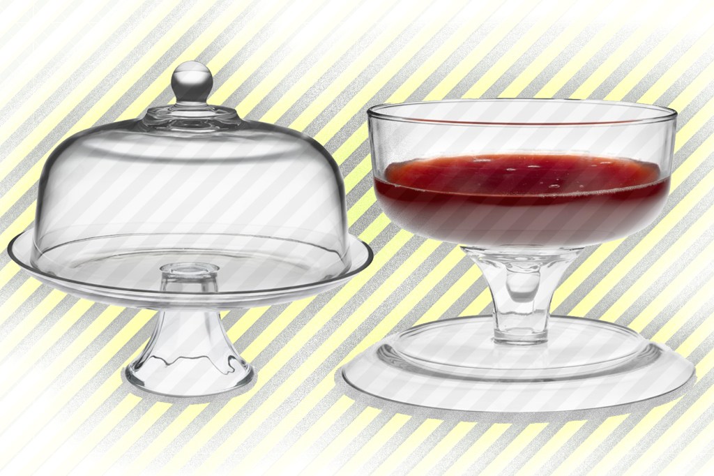 Glass Domed Cake Plate/Punch Bowl