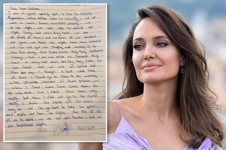 Angelina Jolie joined Instagram on Friday to share a strong message.