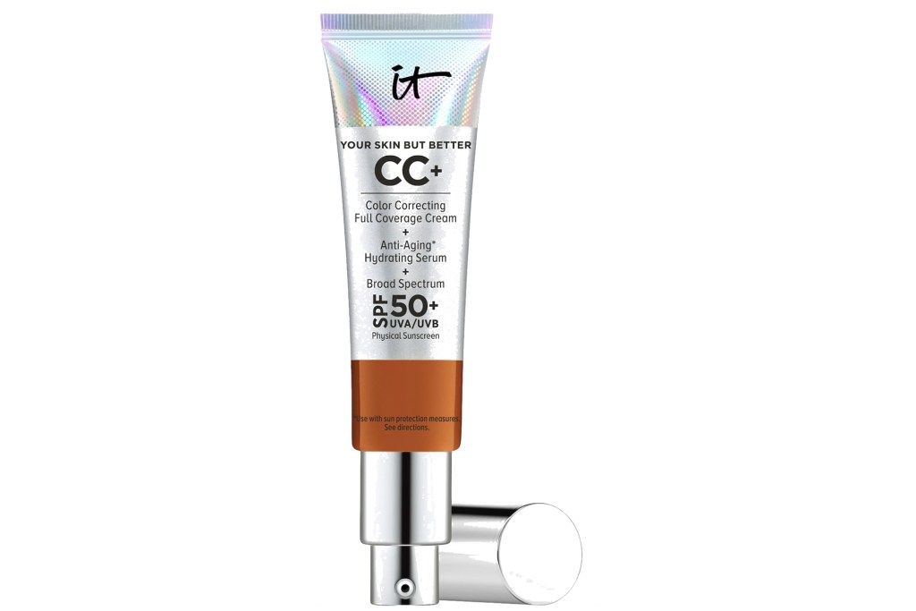 It Cosmetics CC+ Cream with SPF 50+; foundation for sensitive skin