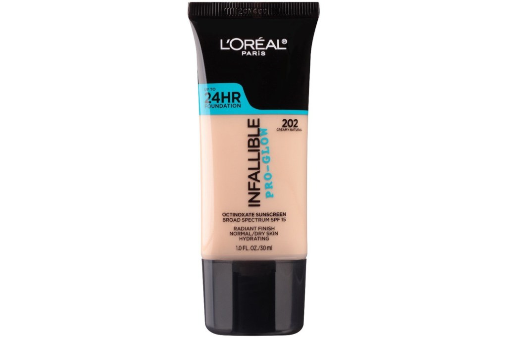 L'Oreal Paris Infallible Pro-Glow Foundation with SPF 15, best drugstore foundation