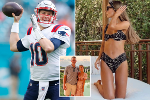 Mac Jones salivates over girlfriend Sophie Scott's bikini photo