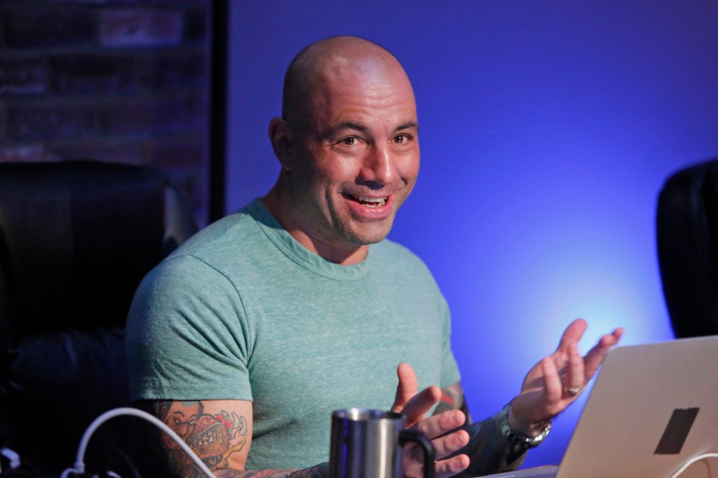 Spotify podcaster Joe Rogan is warning his listeners about the dangers of TikTok.