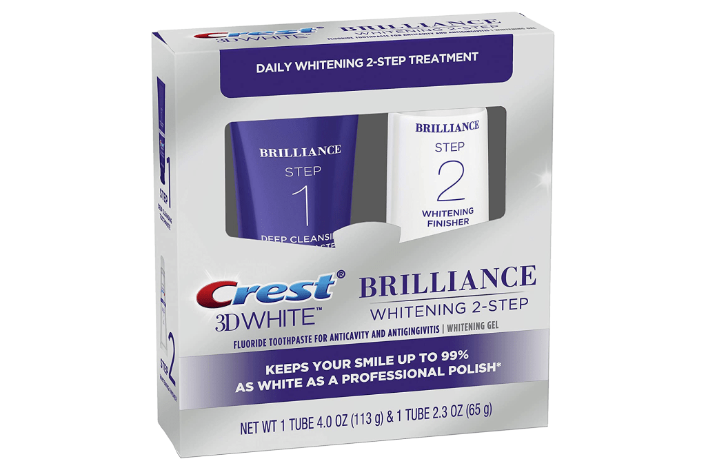 Crest 3D White Brilliance 2-Step Kit