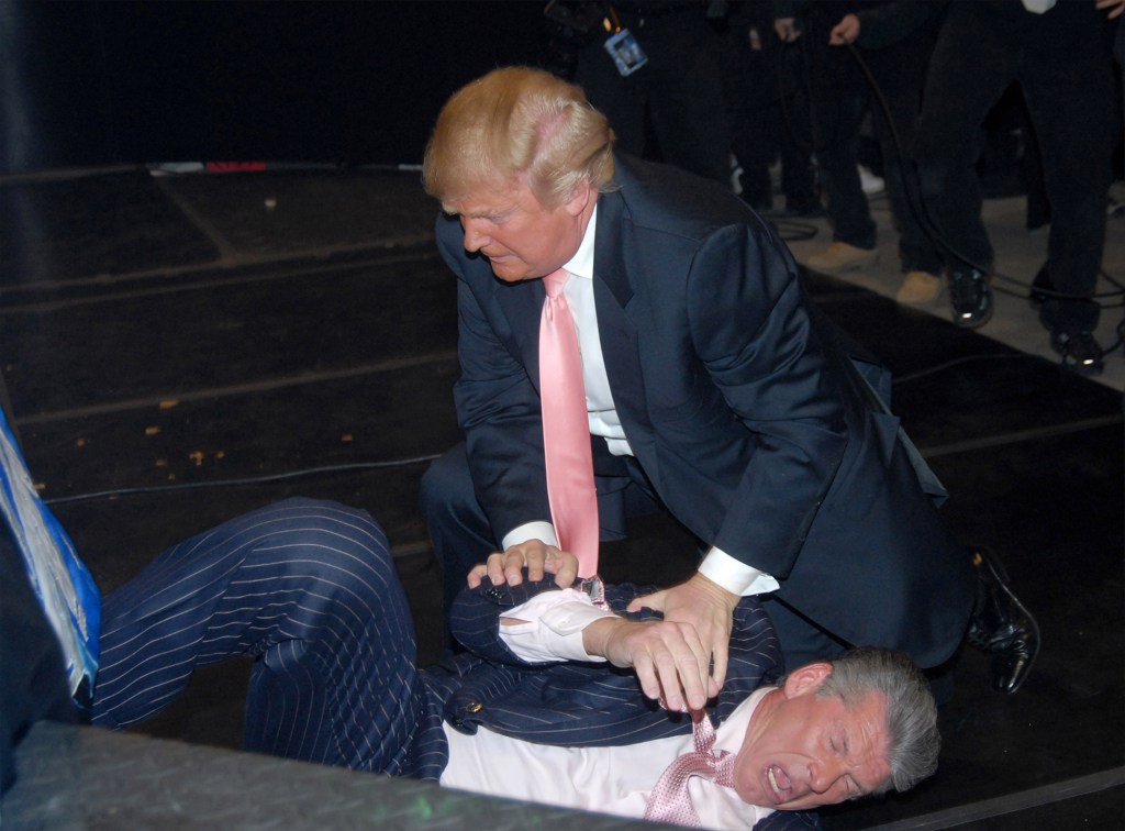 Donald Trump and Vince McMahon