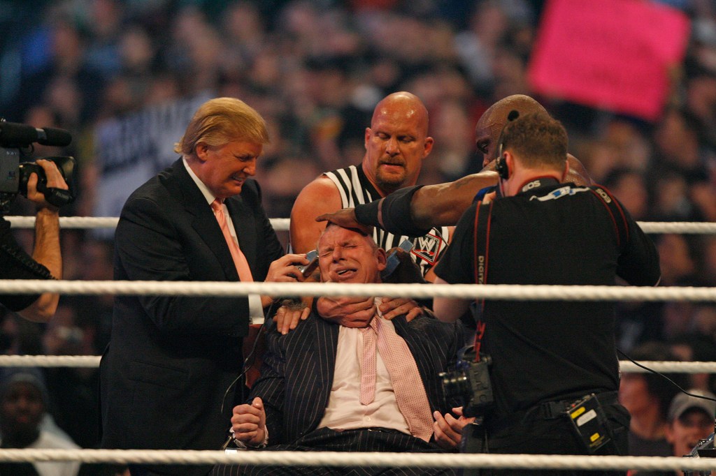 Donald Trump and Vince McMahon