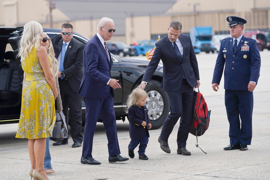 The Biden family vacation comes after the FBI raided former President Donald Trump's Mar-a-Lago estate this week.