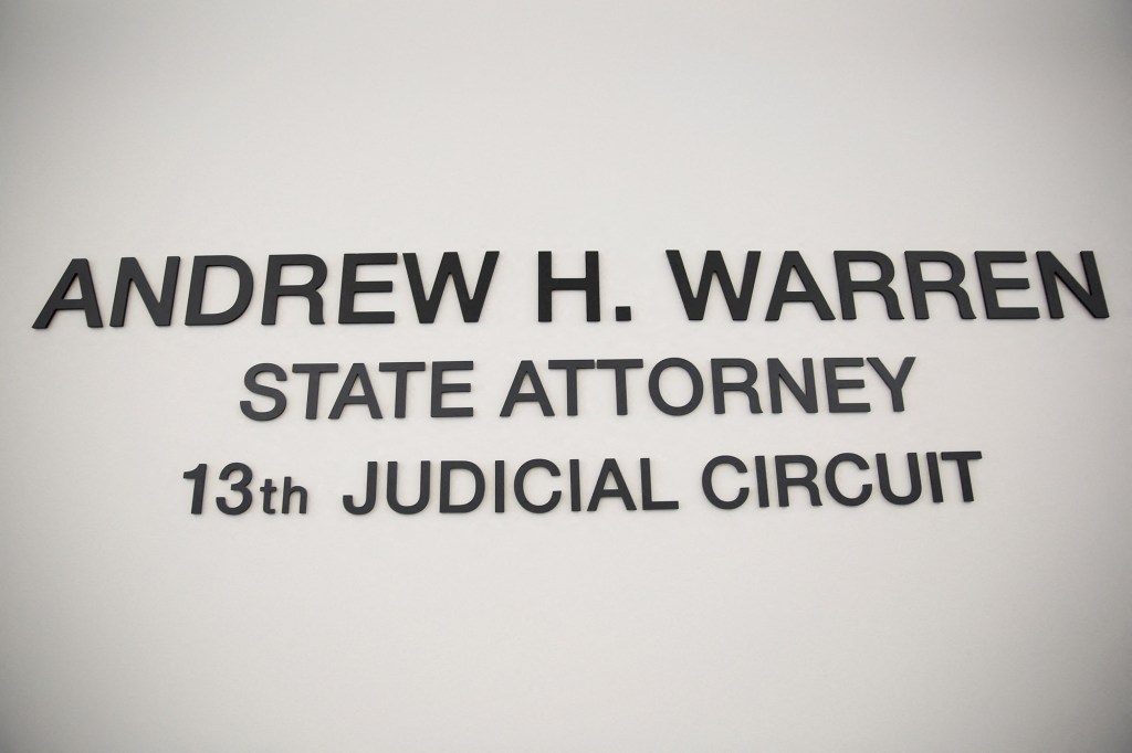 A Florida governor's office spokesperson claimed that Warren can no longer access his old office.