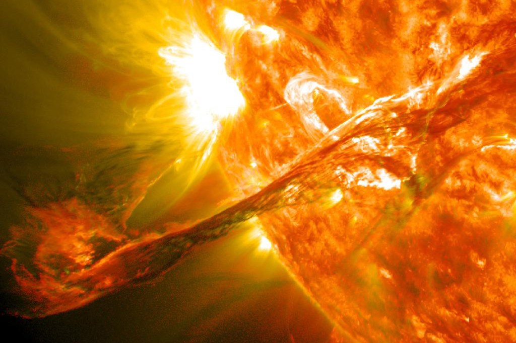 Solar eruptions