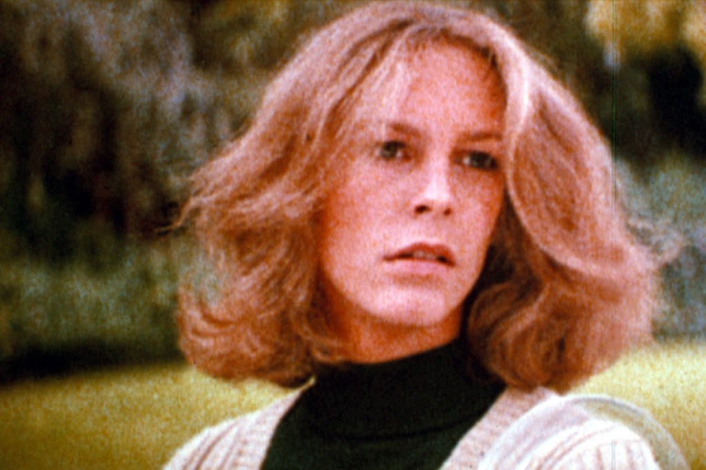 Jamie Lee Curtis in "Halloween."