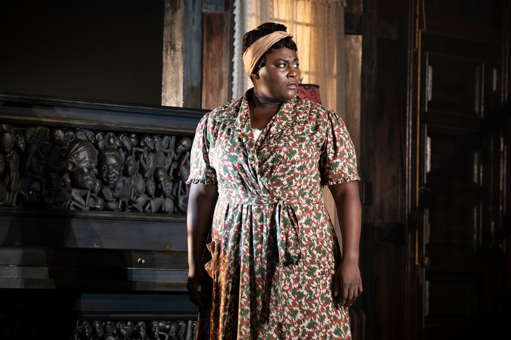 Danielle Brooks is Berniece in "The Piano Lesson" on Broadway.