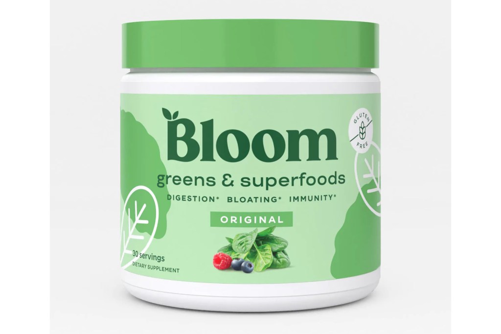 A green superfoods container