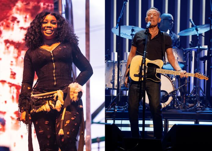 SZA and Bruce Springsteen are both headlining at Madison Square Garden in 2023.