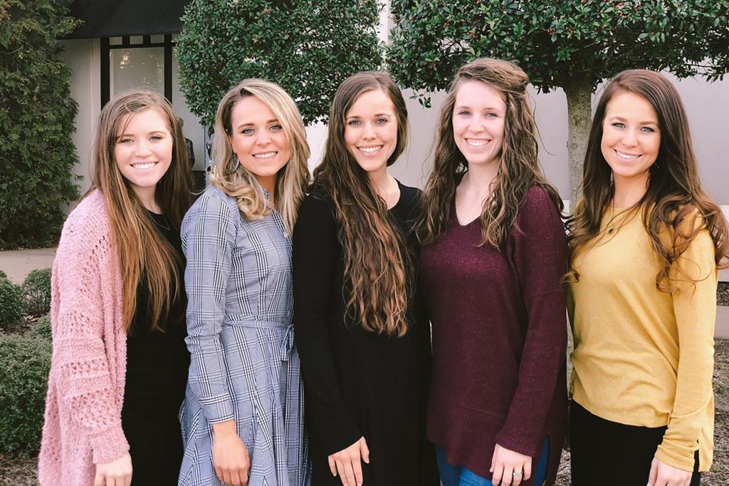 Jinger Duggar Vuolo alongside members of her family, who also grew up in the strict religion.