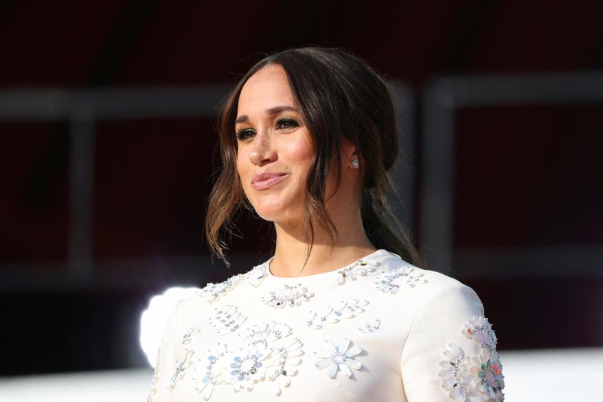 Meghan Markle appears onstage at the 2021 Global Citizen Live concert at Central Park in New York, U.S., September 25, 2021.