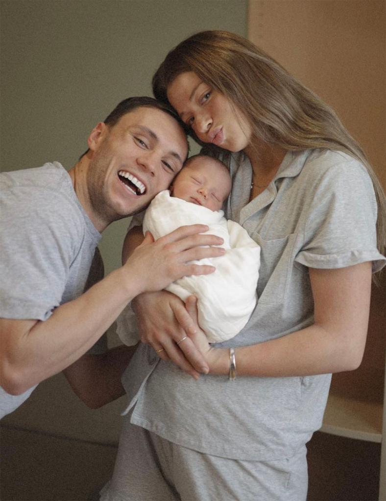 Britain Covey and his wife Leah welcomed their son, Nelson Jude in March 2023.