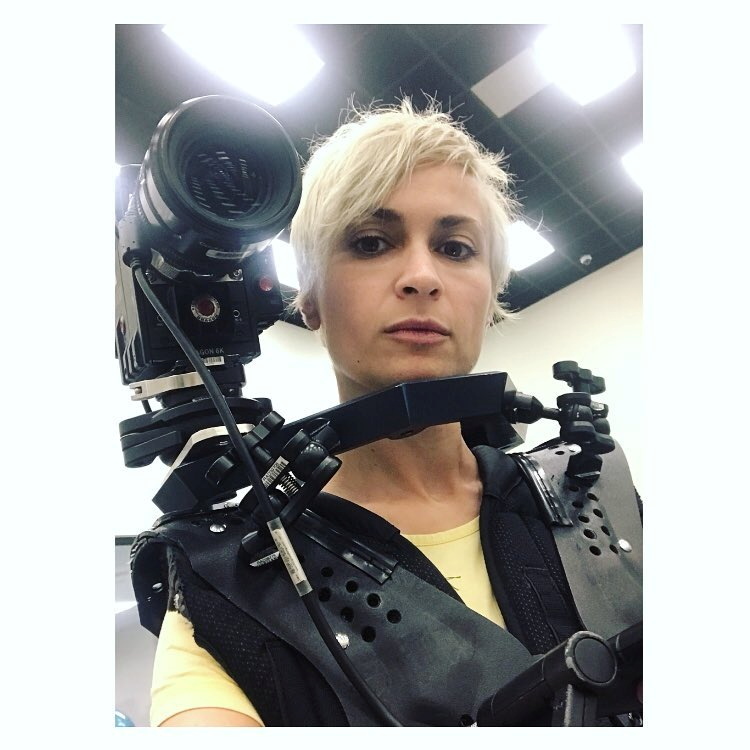 Halyna Hutchins, director of photography for "Rust", poses for a selfie photo in this picture obtained from social media. Courtesy of HALYNAHUTCHINS via Instagram/via REUTERS T