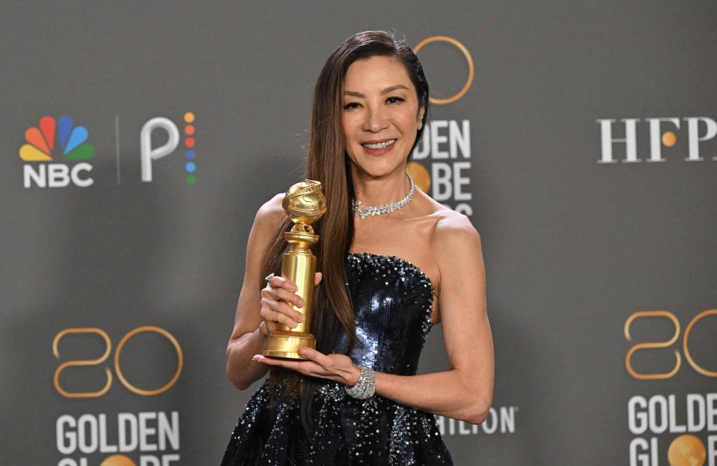 Yeoh is competing against Blanchett, 53, for the prestigious award and both women are considered to be front runners.