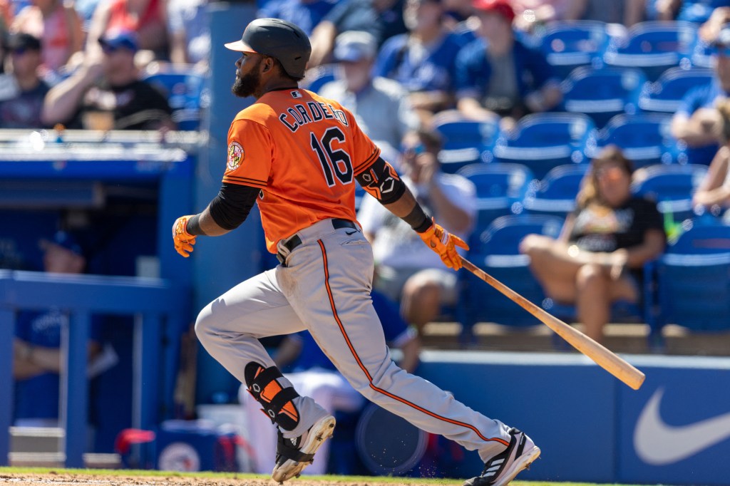 The Yankees signed Franchy Cordero before Opening Day.