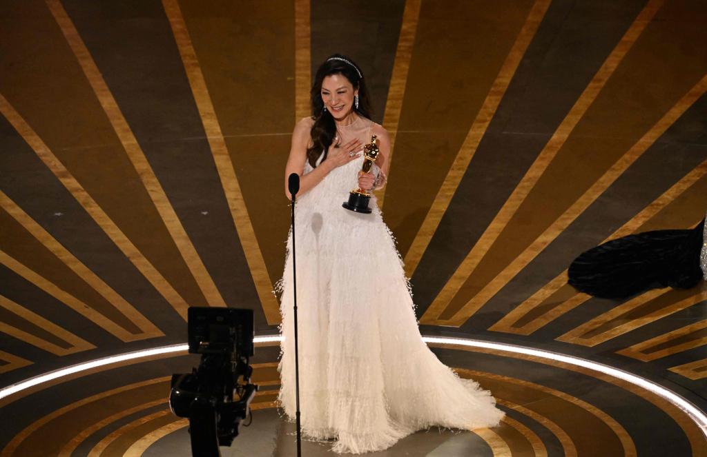 Michelle Yeoh is taking home the Oscar for Best Actress for her role in "Everything Everywhere All at Once."