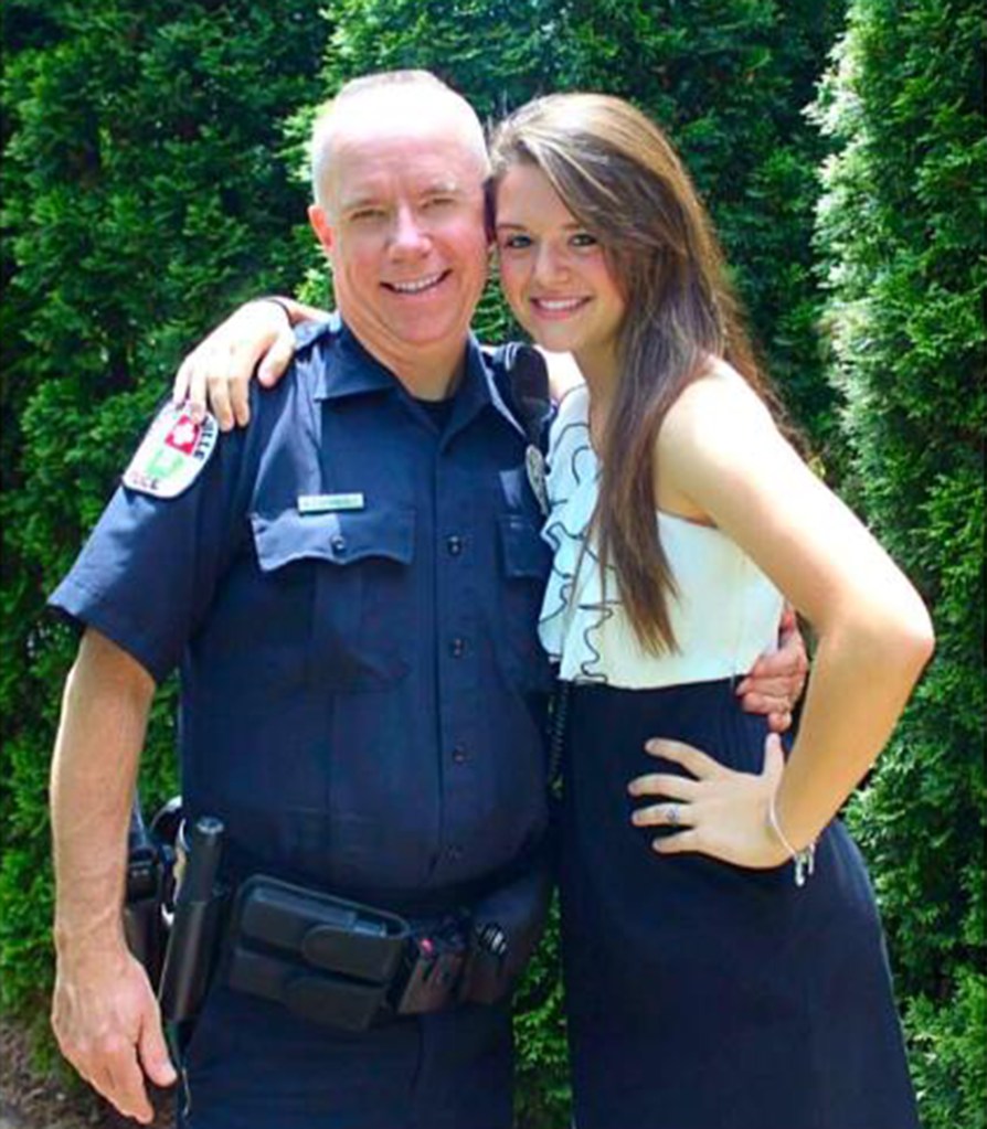 Bettinger is the daughter of a cop.