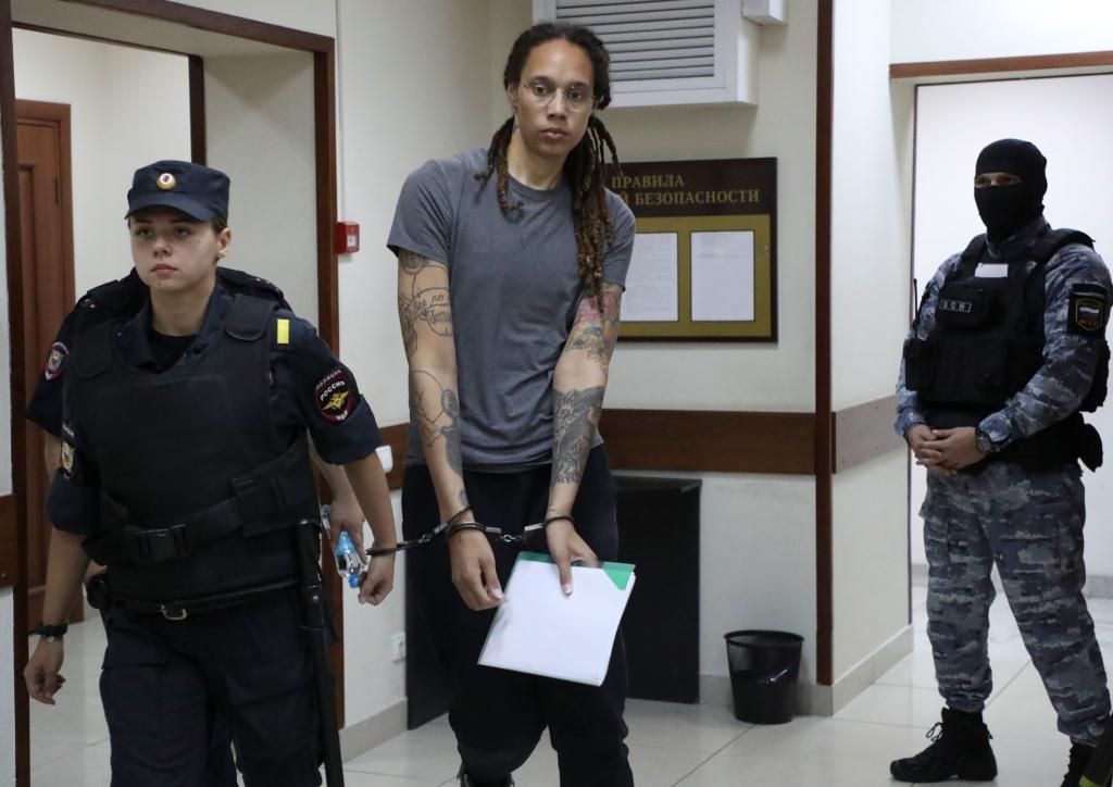 US consular officials also struggled to visit Brittney Griner after she was detained in Russia in February 2022.