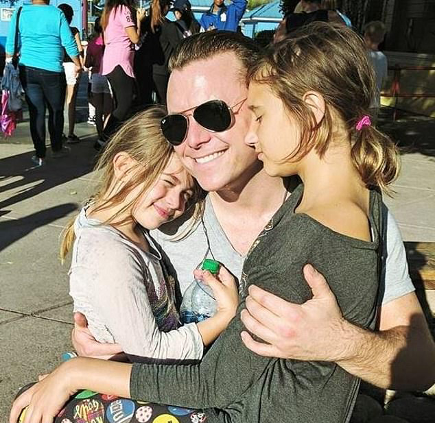 Tech executive Bob Lee with his two daughters.