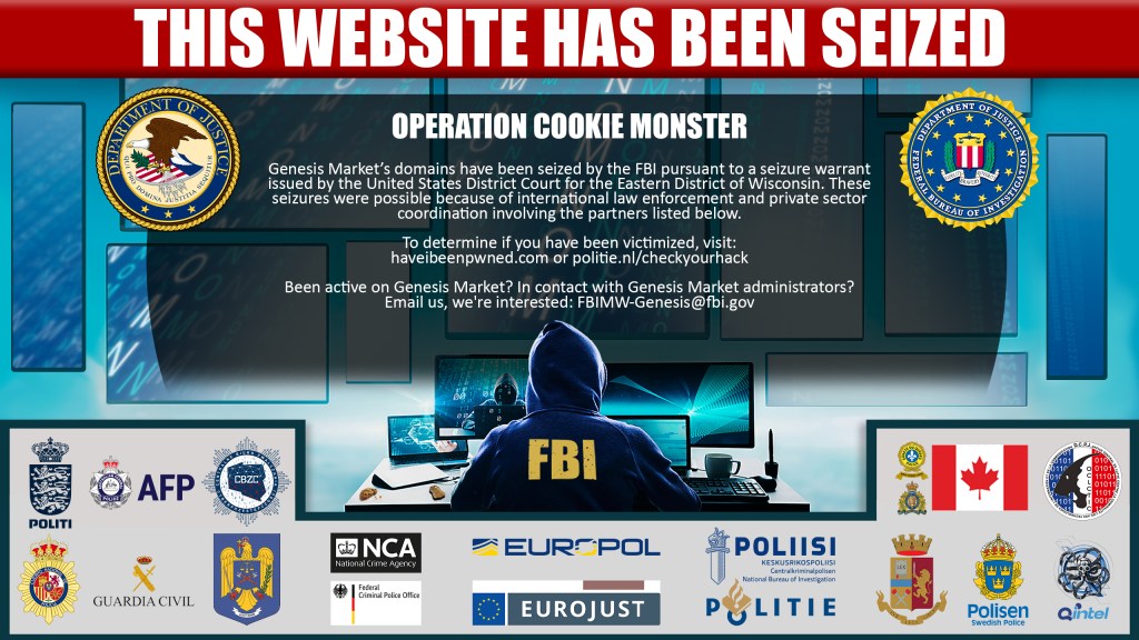 Notorious criminal marketplace selling victim identities taken down in international operation.