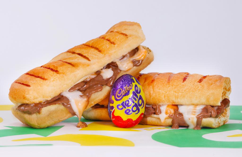 Subway is teaming up with Cadbury Creme Eggs to make a signature sandwich for Easter.