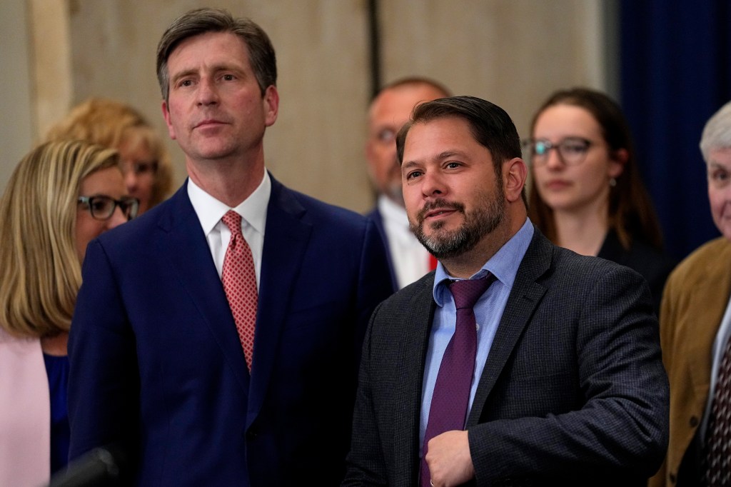 Rep. Ruben Gallego (D-Ariz) is pictured